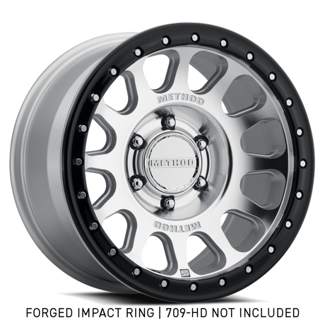Method Beadlock Ring - 18in Forged - Style 1 - Gloss Black