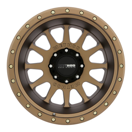 Method MR605 NV 20x10 -24mm Offset 8x170 124.9mm CB Method Bronze Wheel