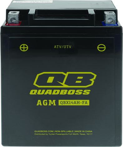 QuadBoss 11-12 Arctic Cat 350 Maintenance-Free AGM Battery