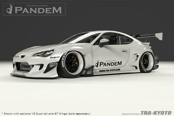 GReddy Scion FR-S Pandem Wide Body V3 Front Splitter