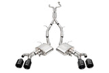 Corsa 22-25 Cadillac CT4 V Blackwing 3in Active Valve Cat-Back - 4.5in Carbon Fiber Black Tip