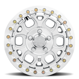 Method MR416 Beadlock 15x7 / 6x5.5 / 74mm Offset / 78.30mm Bore - Machined Clear Coat Wheel