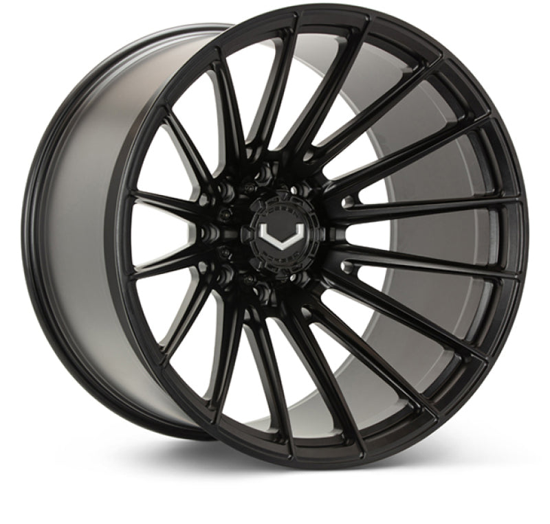 Vossen VFX-01 24x14 - 5x127 - ET44 - Mega Deep - 71.5 - Satin Black Wheel