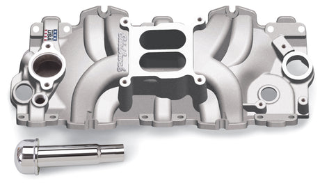 Edelbrock Intake Manifold Single Quad Perf RPM BBC 409 Inwin Lg Port As-Cast