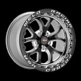 Weld S76 15x8 Black 5x4.75 4.5 BS Black SBL MT