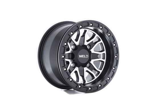 Weld UTV RF Series Raptor U501 15x8 Raptor Beadlock 4x156 4BS Satin BLK MIL