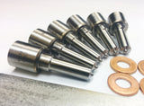 DDP 07.5-18 Dodge Cummins 6.7L Injector Nozzle Set - 50hp (15% Over)