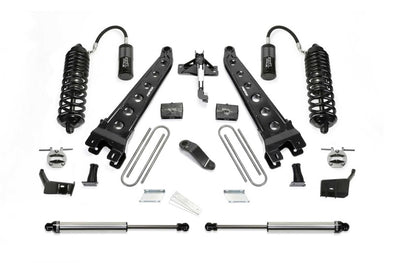 Fabtech 19-20 Ford F450/F550 4WD Diesel 6in Rad Arm Sys w/4.0 & 2.25Dl