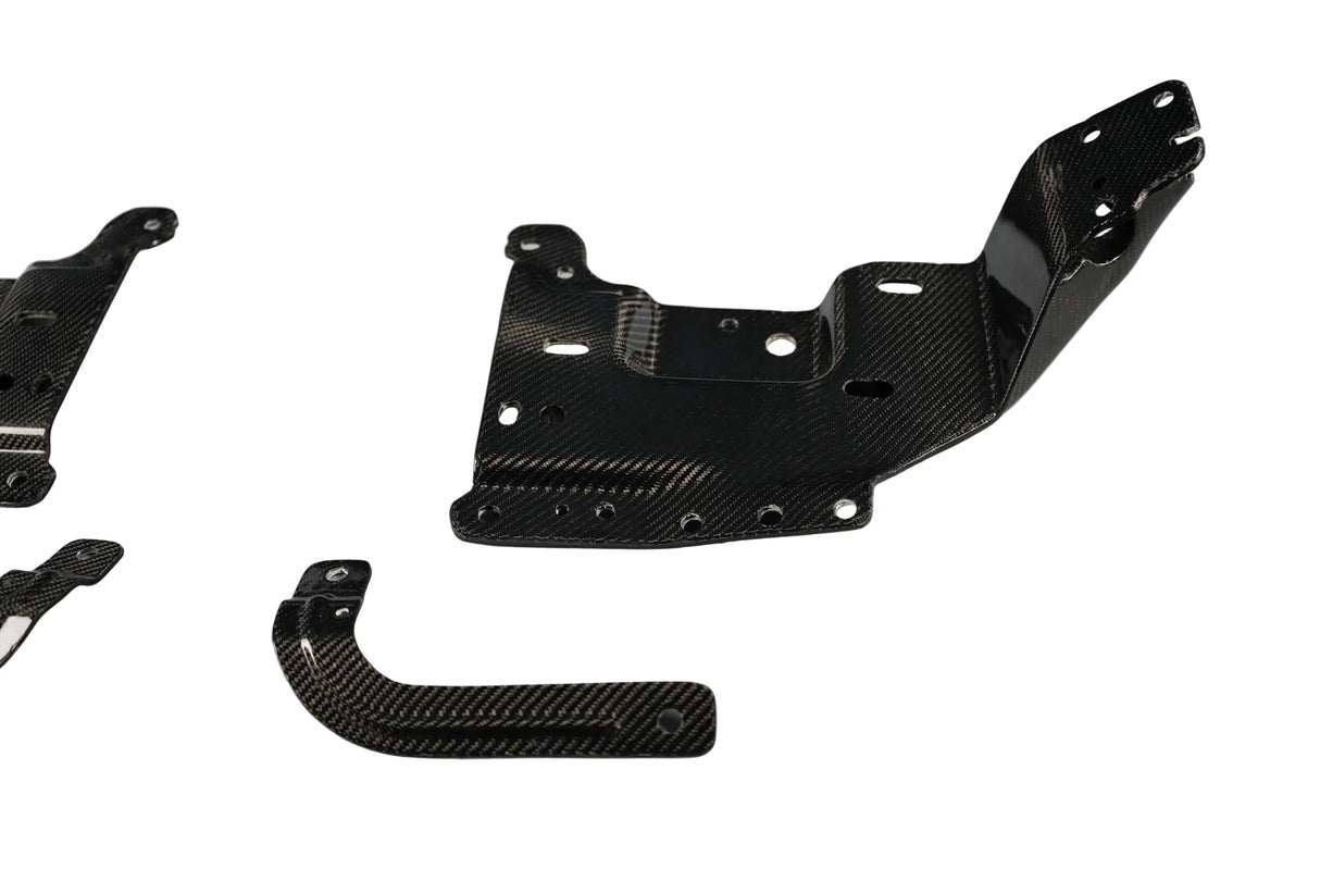 2021- 2023 V2 MCR F-150 Carbon fiber Front Bumper INTEGRATED LIP