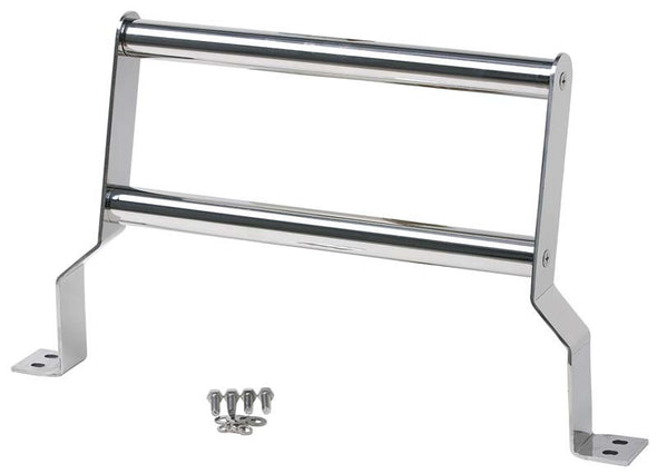 Kentrol 87-06 Jeep Wrangler TJ/YJ Grill Guard - Polished Silver