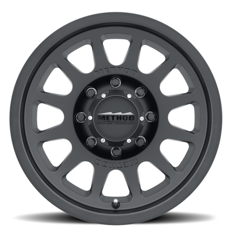 Method MR703 17x8.5 0mm Offset 8x6.5 130.81mm CB Matte Black Wheel