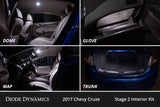 Diode Dynamics 11-15 Chevrolet Cruze Interior LED Kit Cool White Stage 2