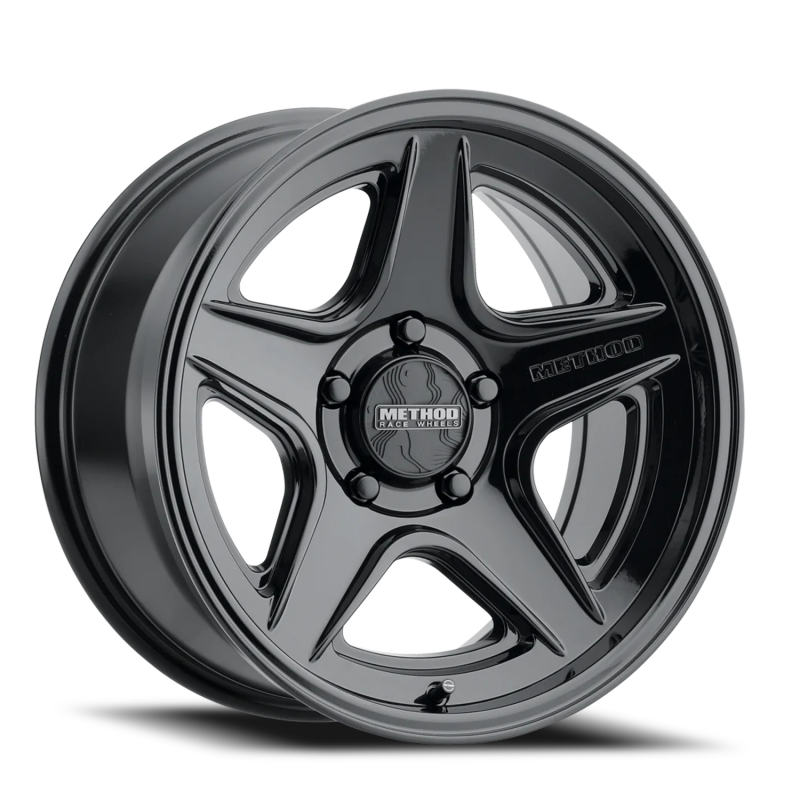 Method MR319 17x8.5 5x127 BP 71.5mm CB 0mm Offset - Gloss Black Wheel
