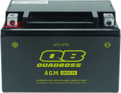 QuadBoss 09-20 Arctic Cat 150 Utility 2x4 AT Maintenance-Free AGM Battery