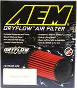 AEM 3.25 in DRY Flow Short Neck 5 in Element Filter