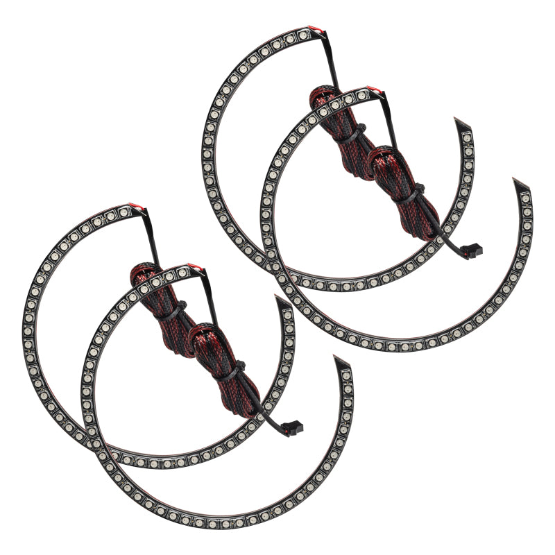 Oracle 0814 Dodge Challenger Dynamic Surface Mount Headlight/Fog Light Halo Kit COMBO