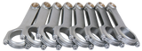 Eagle Chevrolet Small Block H-Beam Connecting Rods w/ ARP L19 Bolts (Set of 8)