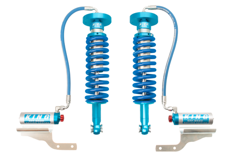 King Shocks 09-13 Ford F150 2WD/4WD Front 2.5 Dia Remote Reservoir Coilover w/Adjuster (Pair)