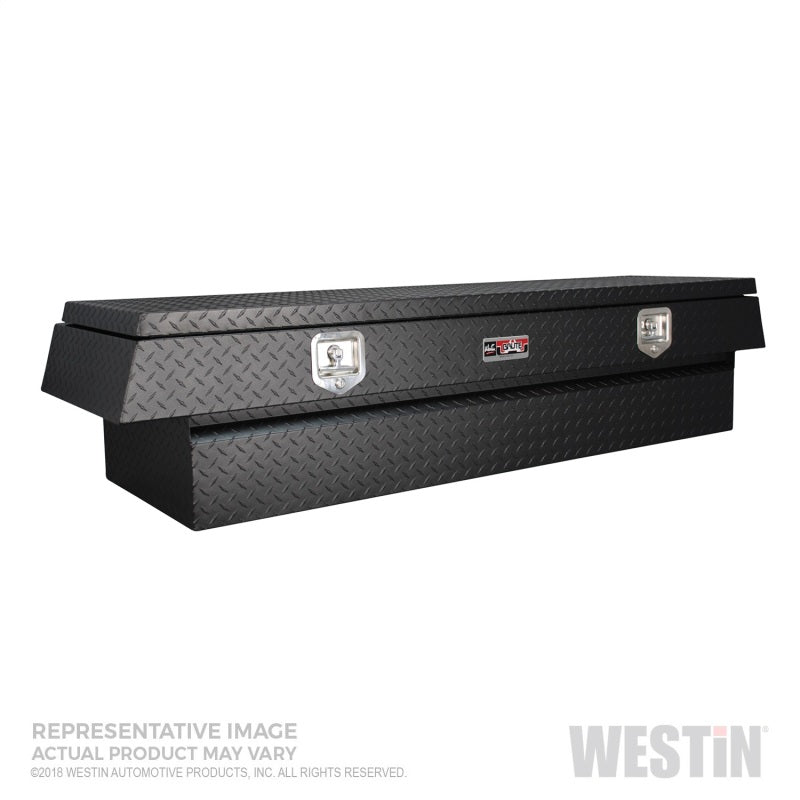 Westin/Brute Contractor TopSider 96in w/ Drawers & Doors - Textured Black