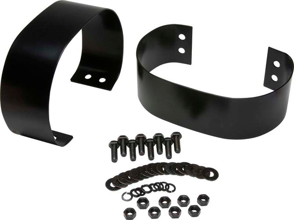 Kentrol 76-95 Jeep CJ/Wrangler YJ Bumperettes Pair - Powdercoat Black