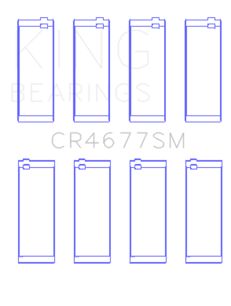 King Engine Bearings Opel 1.6 Turbo A16LET A16NET Z16LET (Size +0.25mm) Connecting Rod Bearing Set