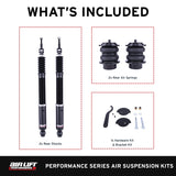 Air Lift Performance 09-16 Audi A4 Quattro & FWD S4/RS4 Rear Air Suspension Kit
