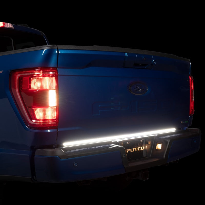 Putco 2024+ Ford F150 w/Factory Halogen Tail Light 60in Red Blade Tailgate Light Bar Plug-N-Play