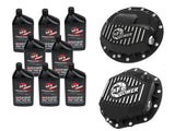 aFe Power Front/Rear Diff Cover Kit w/ Oil 19-25 Dodge L6 Trucks (AAM 9.25-12 & AAM 11.5/12-14)