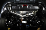 PERRIN 22-26 Subaru BRZ / Toyota GR86 Axle Back Exhaust SS (Single Side Exit w/Helmholtz Chamber)