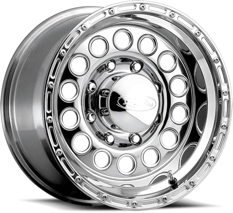 Raceline 887 Rock Crusher 17x9in / 8x170 BP / 0mm Offset / 130.81mm Bore - Polished Wheel
