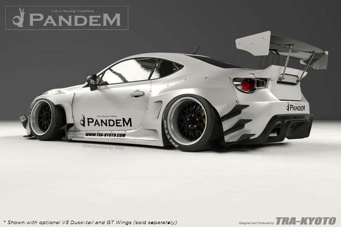 GReddy Scion FR-S Pandem Wide Body V3 Side Canards