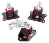 Innovative 04-08 Acura TSX K-Series Black Steel Mounts 95A Bushings