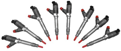 Exergy 11-16 Chevrolet Duramax 6.6L LML Reman 60% Over Injector - Set of 8