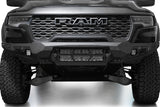 Addictive Desert Designs 25+ RAM 1500 RHO Bomber Front Bumper  (20 Inch Lights)