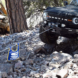 Superwinch 10000 LBS 12V DC 3/8in x 54ft Synthetic Rope Scorpion 10000SR Winch - Black Powdercoat