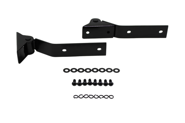 Kentrol 87-95 Jeep Wrangler YJ Tailgate Hinge Pair - Powdercoat Black