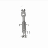 MagnaFlow 2015 Kia Optima 2.4L Direct Fit Catalytic Converter (California Grade)