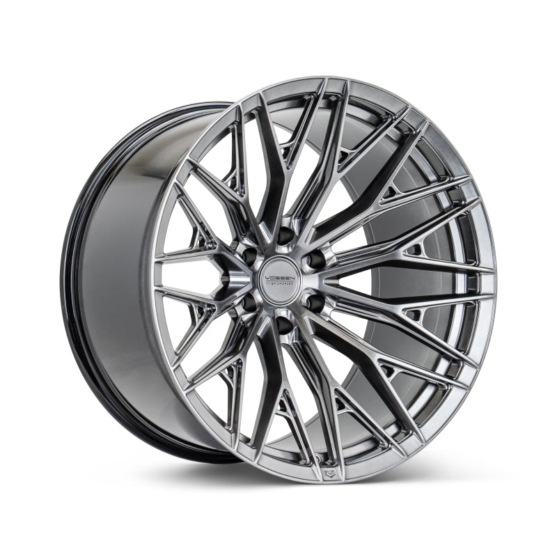 Vossen HFX-6 20x10 - 6x139.7 - ET-18 - Super Deep - 106.1 - Hyper Black Wheel