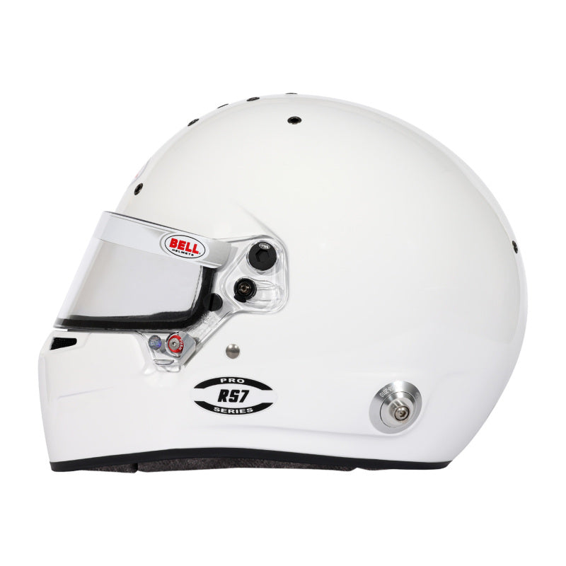Bell Helmet Rs7 White (Hans) 59(7 3/8) Fia8859-2024/Sa2025