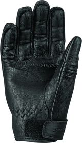 Speed and Strength Throttle Body Leather Glove Black Womens - XS