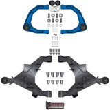Camburg 22-25 Toyota Tundra 2WD/4WD Blue KINETIK Uniball Trail Series LT Kit w/ Billet XJ UCA