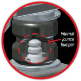 Air Lift Replacement Air Spring - LoadLifter 5000 Ultimate Bellows Type w/ internal Jounce Bumper