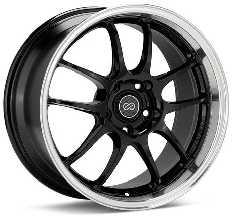 Enkei PF01 17x9 5x114.3 35mm Offset 75mm Hub Bore - Black Mach
