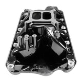 Edelbrock RPM Air-Gap Small Block Ford 351W Intake Manifold - Black Plasma Finish