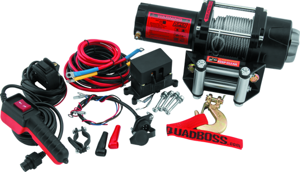 QuadBoss Winch 2500Lb W/Cable