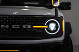 DV8 Offroad 2021-2025 Ford Bronco Black Headlights