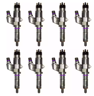 Exergy 01-04 Chevrolet Duramax 6.6L LB7 Reman SAC 100% Over Injector - Set of 8