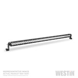 Westin Xtreme LED Light Bar Low Profile Single Row 40 inch Flex w/5W Cree - Black