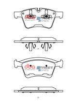 DBA 08-13 Mercedes-Benz GL320 (373mm Front Rotor) Front Street Series Brake Pads