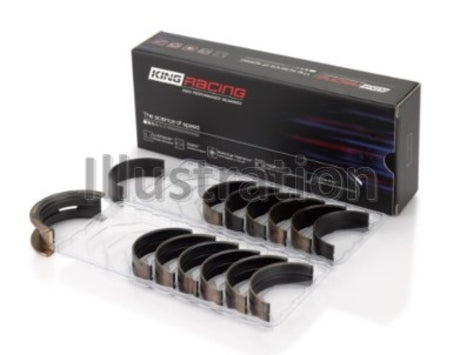 King Engine Bearings Nissan RB26DETT Performance Main Bearing Set - Size STD